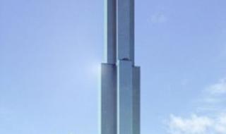 世界第一高楼迪拜塔 828米的世界第一高楼